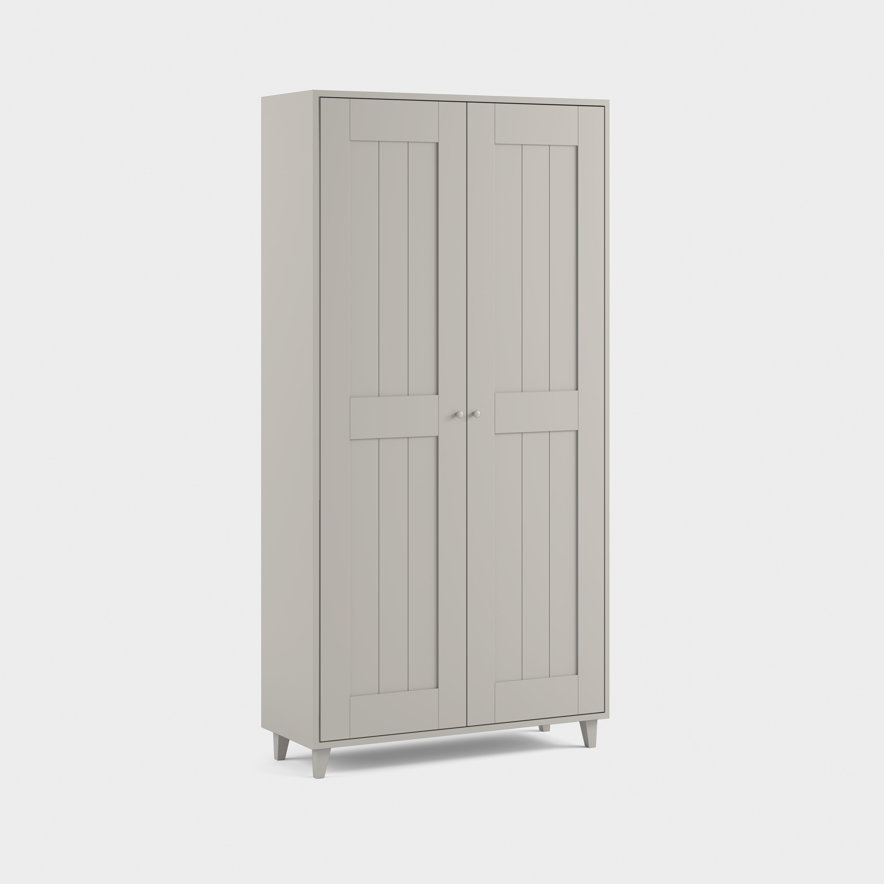 Massiv klädskåp H10/M2, 38 cm