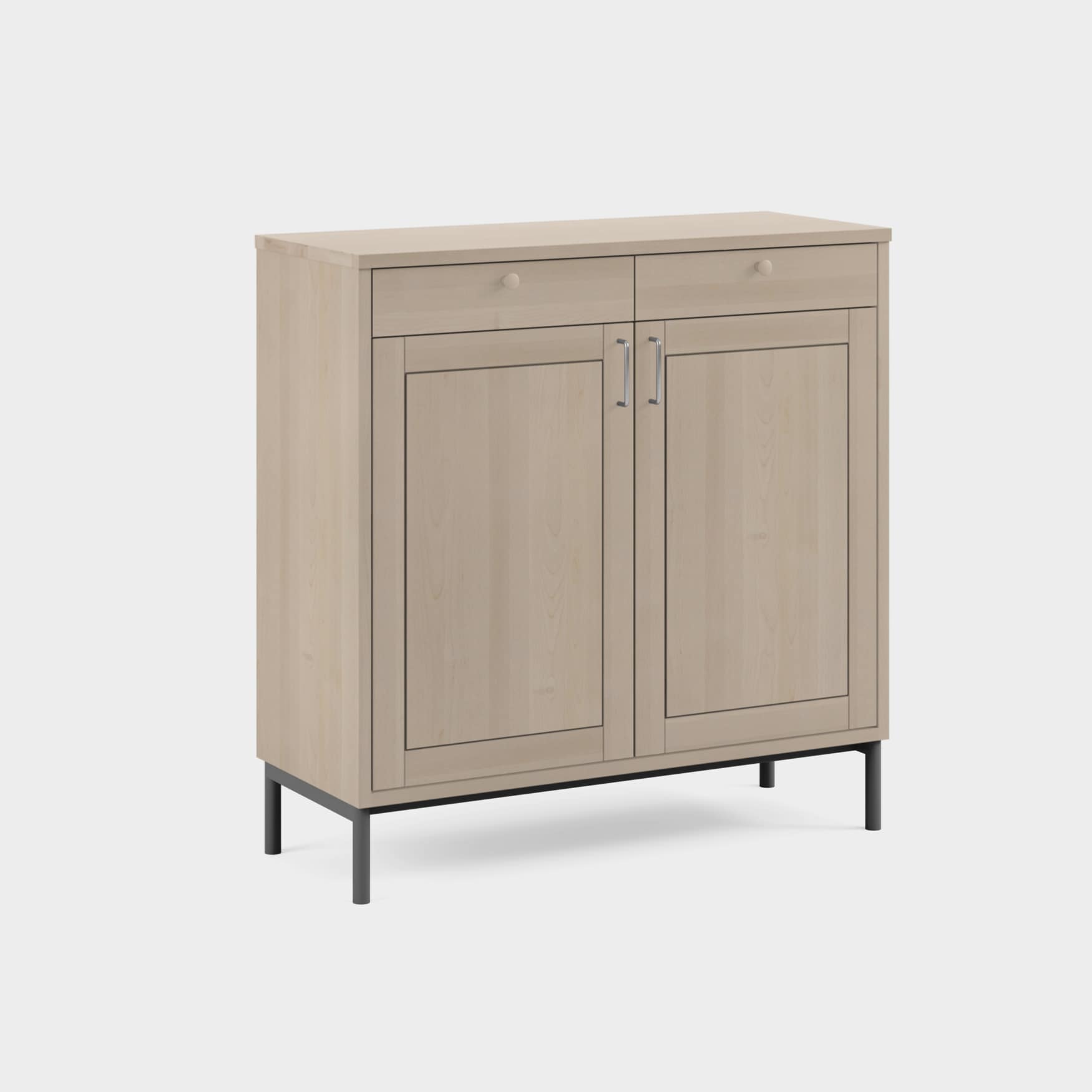 miniMassiv Sideboard H3+/M2 björk vitolja