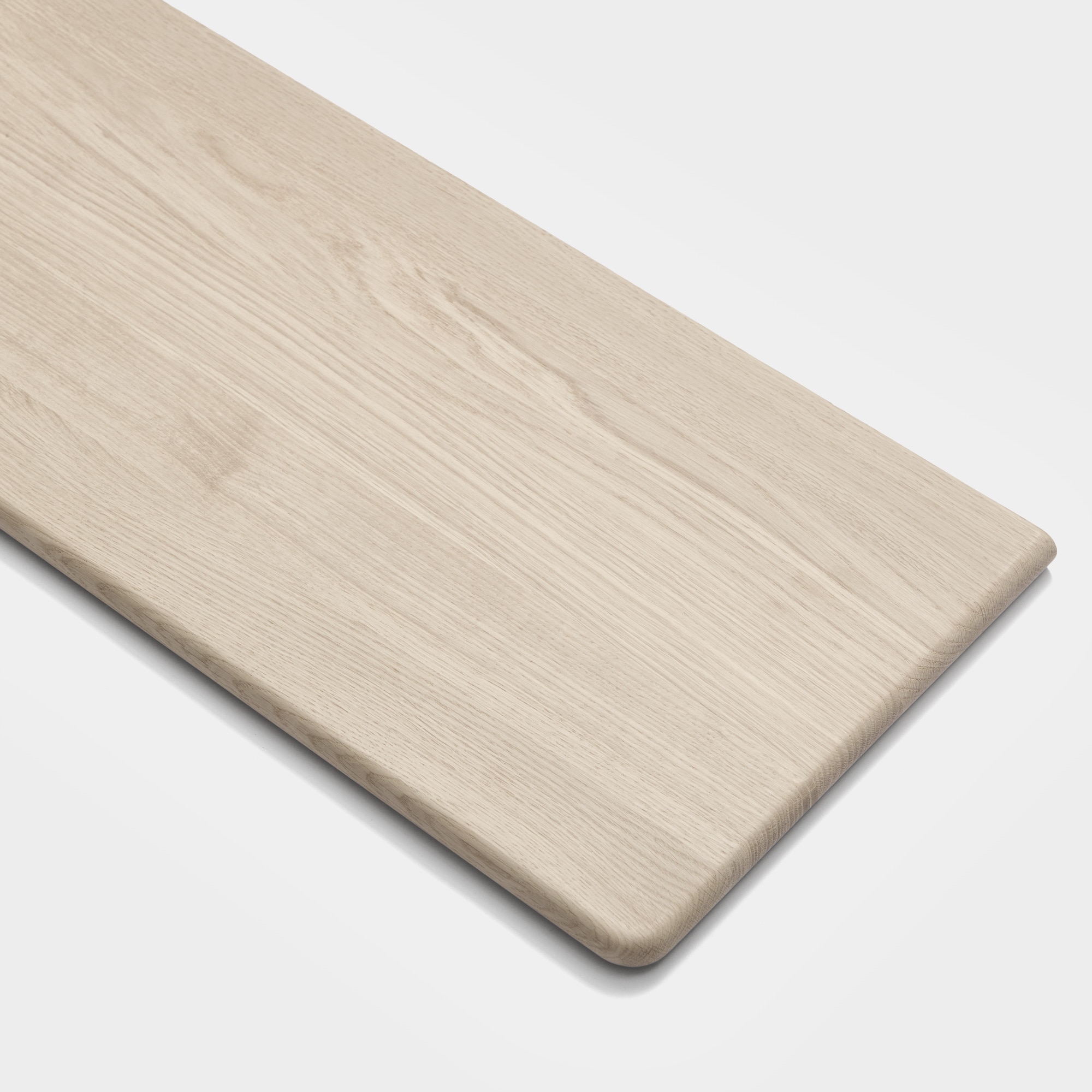 Hyllplan Rundat Ek 180 cm