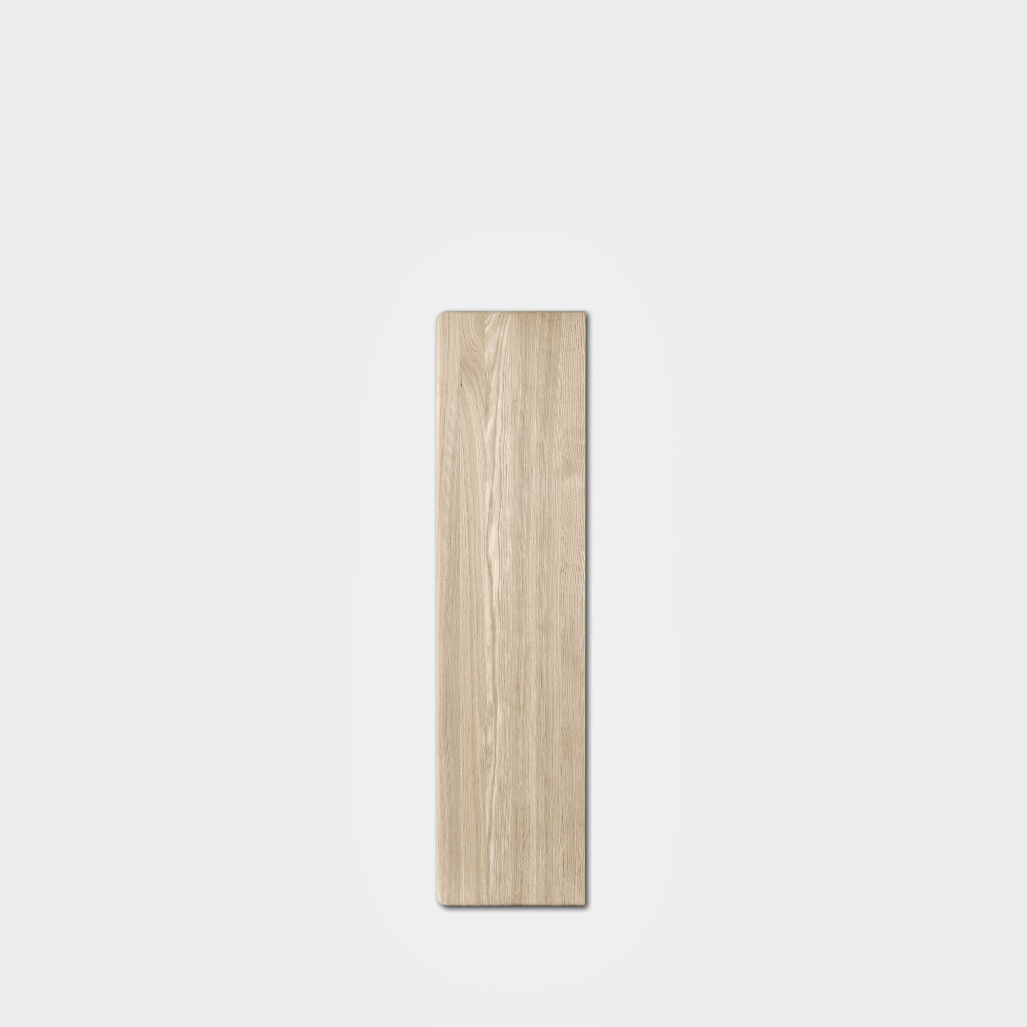 Hyllplan Rundat Ek 120 cm