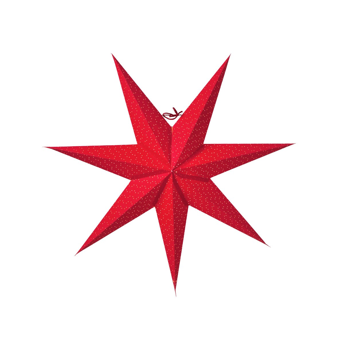 Stjärna Aino röd 60cm