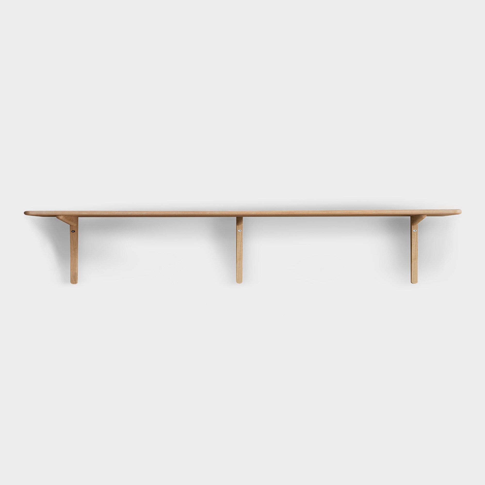 Hyllplan Rundat Ek 180 Cm Norrgavel