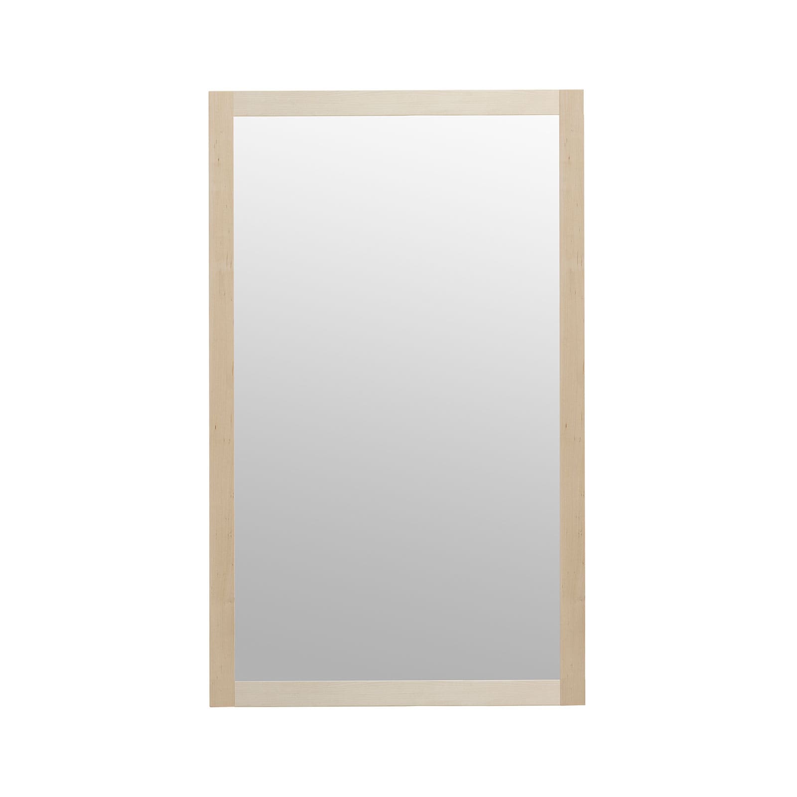 Spegel 120cm Björk obehandlad/vitolja Norrgavel